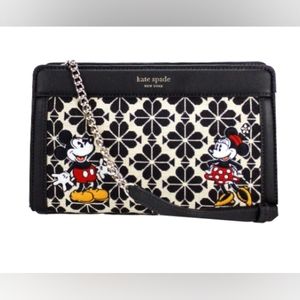 NWT Kate Spade xDisney 100 Rare Medium Crossbody bag convertible to clutch bag💖